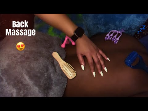 ASMR | Back Massage On My Boyfriend 🥰