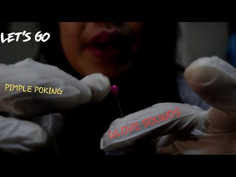 ASMR CLEARING OUT AND POKING YOUR PIMPLES 찌르는 여드름
