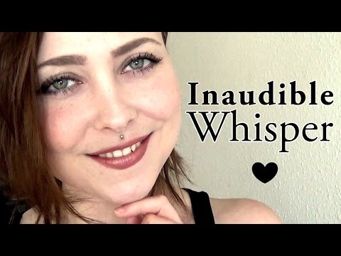 ASMR ❤ Inaudible Whisper & Mouth Sounds ❤ 😴