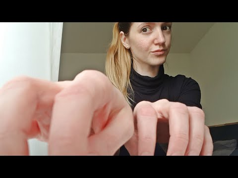 ASMR LOFI hand sounds, tapping, personal attention -  walking fingers   relaxing for sleep