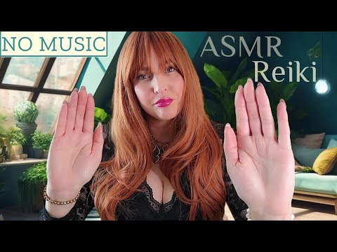 Chronic Pain & Stress Relief | ASMR REIKI HEALING | Personal Attention | NO  Music