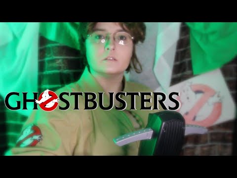 Egon Runs Tests [ASMR] GhostBusters Role Play 👻💚