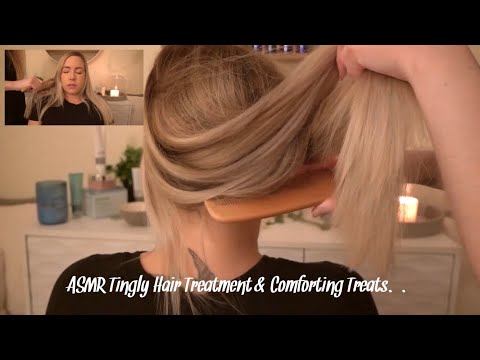 ASMR Pampering My Pregnant Friend with a Relaxing Scalp and Hair Treatment | NO TALKING