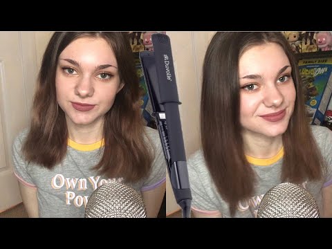 ASMR | Trying & Reviewing the Duvolle Impulse Far-Infrared Styling Iron 💆🏻‍♀️