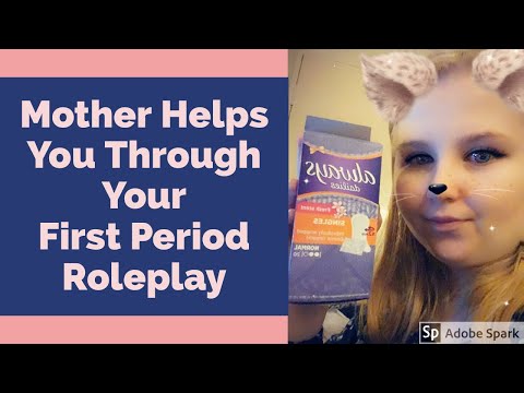"Mother Helps You Through Your First Period" Roleplay
