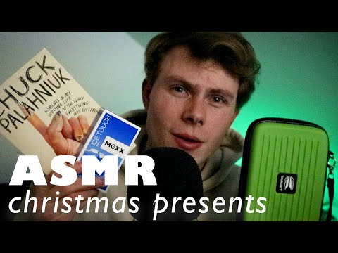 ASMR – What I Got For Christmas 🎁 Tapping, Scratching, Rambling