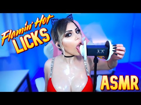 FIRE LICKS 🔥 12 MINUTES OF EXTREME EAR LICKING ASMR