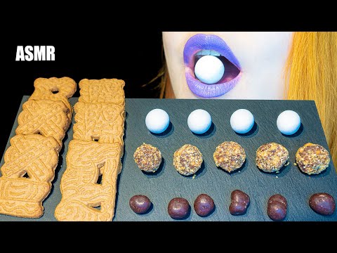 ASMR: CRISPY SNOWBALLS, BAKED APPLE CONFECT, COOKIES | Christmas Candy 🍭 Relaxing [No Talking|V] 😻