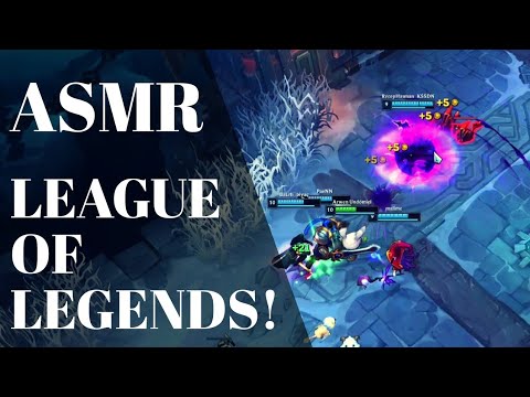 Türkçe ASMR | LoL Oynadım 🤪 | League of Legends ARAM | Fısıltı, Klavye & Mouse Sesleri