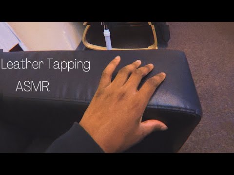 ASMR Fast Leather Seat Tapping & Scratching For Insomnia￼