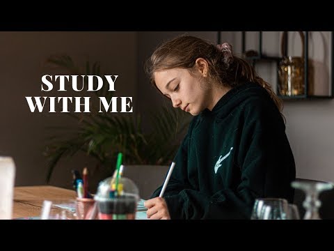 STUDY WITH ME!  (+ relaxing music)