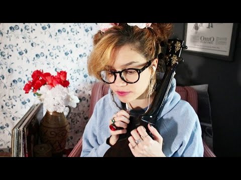 2010s ASMR~ Hipster Manic Pixie Dream Girl Dyes Your Hair With Flowers + Plays Ukulele