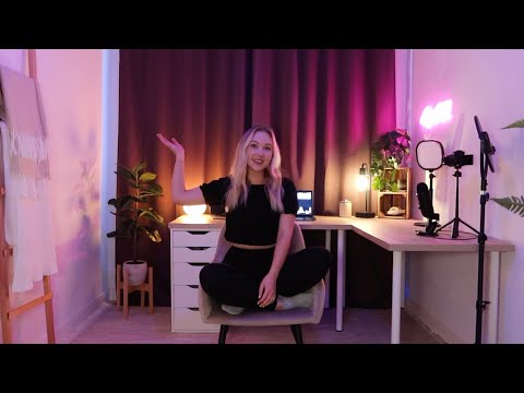My ASMR Filming Room + Office Transformation (behind-the-scenes / before & after) ✨