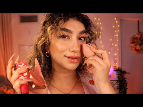 ASMR • watch this ONLY if you're a woman 👀✨ (makeup glam for my girlies)