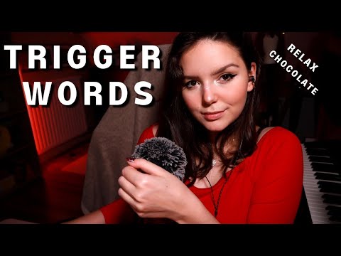 ASMR TRIGGER WORDS AND HAND MOVEMENT 100% TINGLES