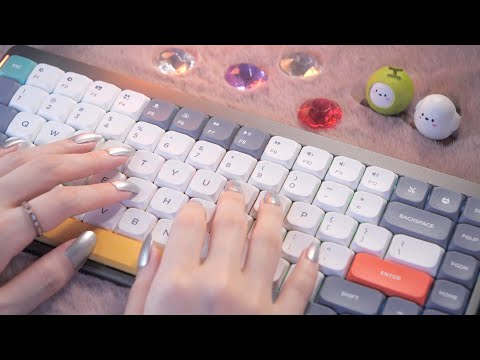 ASMR Extremely Relaxing Keyboard Typing for Sleep / 1 hour