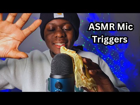 ASMR Fast & Aggressive Mic Triggers, Beeswax Tapping, and Mouth Sounds