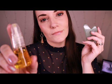 [ASMR] Soothing Spa Facial 💜 Personal Attention and Face Massaging for Relaxation (1 HOUR)