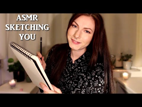 ASMR Let Me Sketch You [personal attention roleplay]