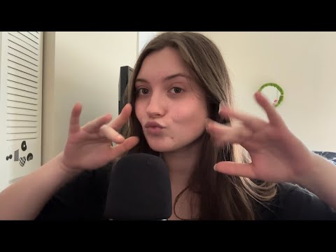 ASMR | lots of yapping & mouth sounds, mic pumping, crinkly scratching