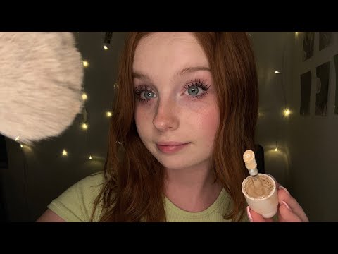 ASMR Sweet Friend Does Your Easter Makeup (Layered Sounds)🐰💛