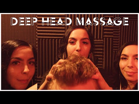 DEEP HEAD MASSAGE / 💆 / Full 10/10 on the Relaxation Scale / Soothing Triggering Sensations ( ASMR )