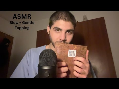 ASMR Slow and Gentle Tapping + whispering