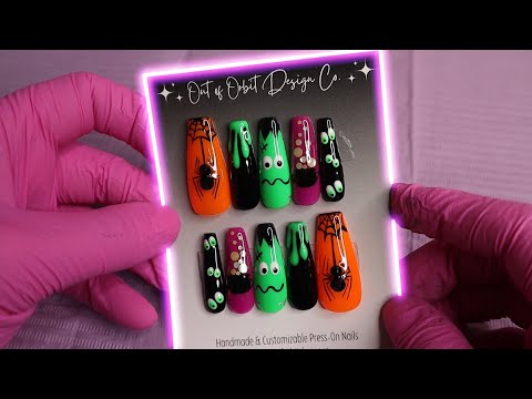 ASMR | Work On A Nail Set With Me 💜 (whispered voiceover)