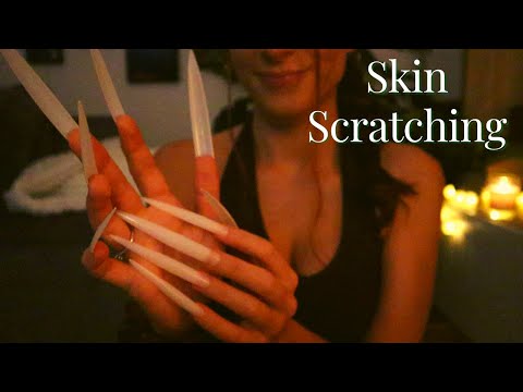 ASMR | Skin Scratching with EXTREME LONG NAILS