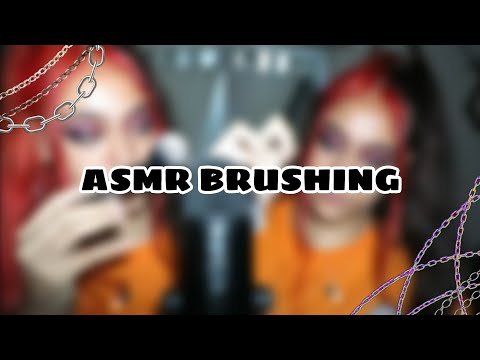 asmr mic brushing