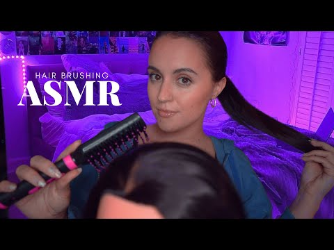 ASMR playing with your hair until you fall asleep 😴💤