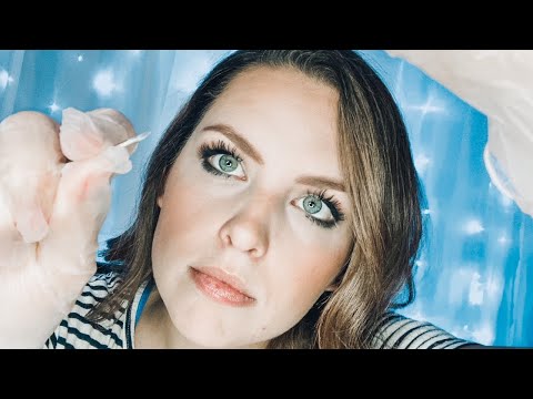 ASMR | Doing your eyebrows(MICROBLADING)