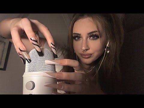 XL Nail Sounds 💅🏻 (Clicky Sounds, My Face Is Plastic, Tapping/Scratching Sounds) ASMR