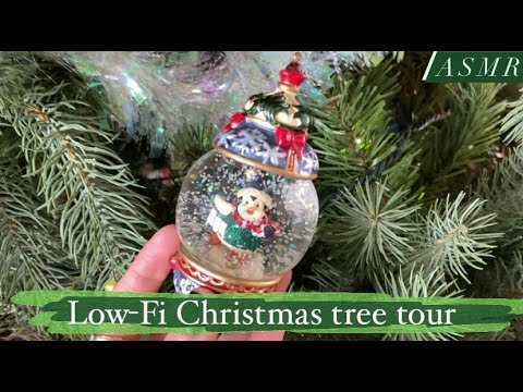 ASMR | low fi christmas tree tour