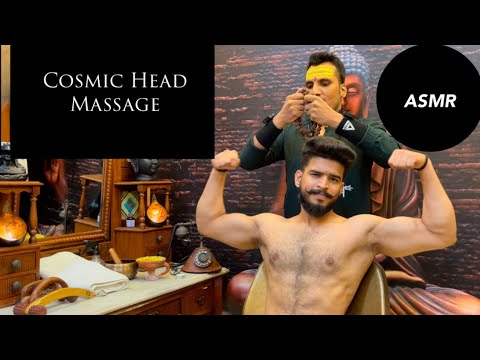 World's Greatest Cosmic Head Massage | Meets Yogi, The Cosmic Barber #asmr #headmassage #cosmic