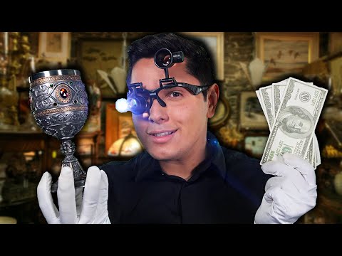 ASMR | Sketchy Pawn Shop Takes Your Junk Role Play