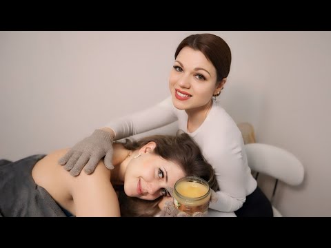 Real Person ASMR | Traumhafte Massage von Juliette 💆‍♀️Peeling & Öl zum Einschlafen