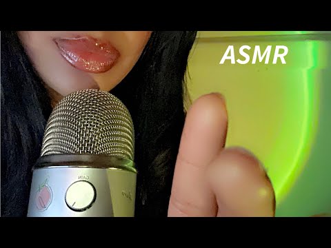 ASMR~ Upclose Inaudible Whisper & Gum Chewing (Tingles in your Brain)