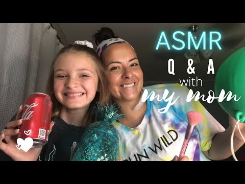ASMR Q&A with my Mom!