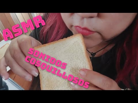 ASMR-Comiendo Tostadas[Sonidos cosquillosos(video borrado editado y subido denuevo😂)