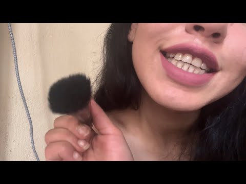 ASMR - Brush and mouth sounds (no talking)