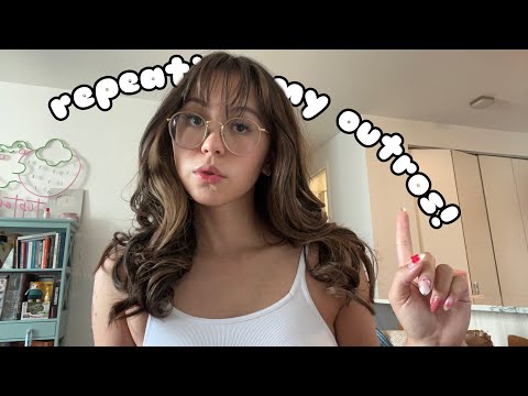 ASMR Repeating My Outros (Hand Sounds, Movements, and Mouth Sounds)