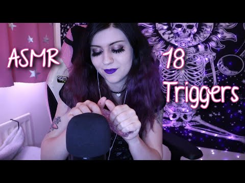 [ASMR] 18 Triggers in 18 Minutes! 💜