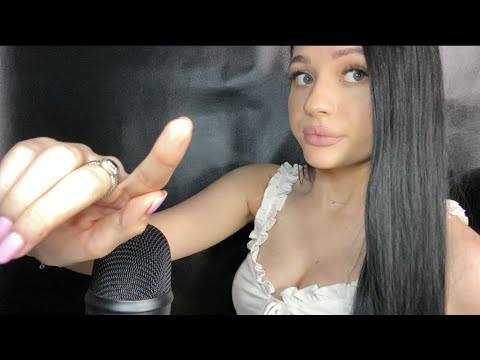 ASMR| TRACING YOUR FACE, TRIGGER PHRASES, INAUDIBLE WHISPERING(PERSONAL ATTENTION)