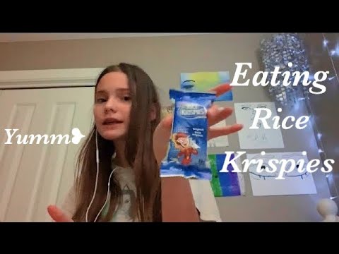 EATING RICE KRISPIES | SHORT ASMR VIDEO