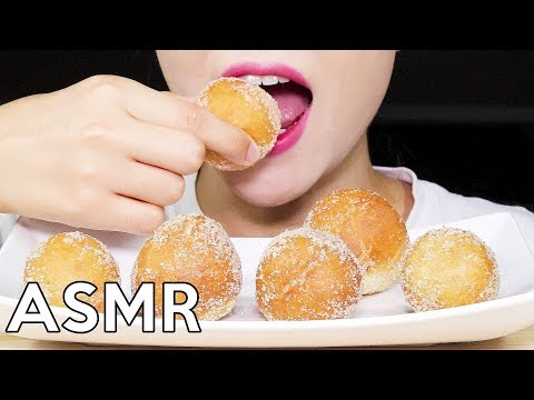 ASMR Cheese Doughnuts *Crunchy&Chewy* 치즈볼 리얼사운드 먹방 Eating Sounds
