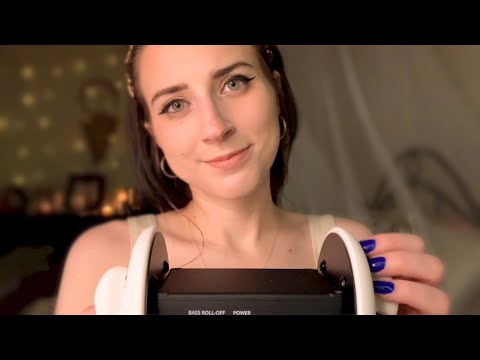 ASMR Tapping on 3DIO Metal Rings (whispered, scratchy tapping)