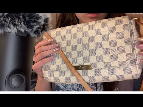 ASMR Tapping and Scratching on Purses👛
