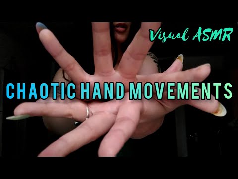 Fast Aggressive ASMR Visuals ✨ Chaotic Hand Movements for Sleep & INTENSE Relaxation