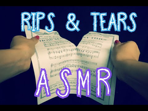 Paper ASMR [Request] | Azumi ASMR | Relaxing Sounds of Tearing/Ripping and Crinkling Paper